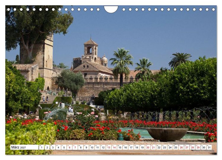 Produktbild: Momente einer Reise - Andalusien (Wandkalender 2027 DIN A4 quer), CALVENDO Monatskalender