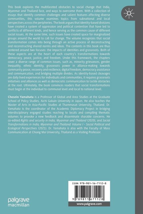 Produktbild: Social Transformations in India, Myanmar, and Thailand: Volume II
