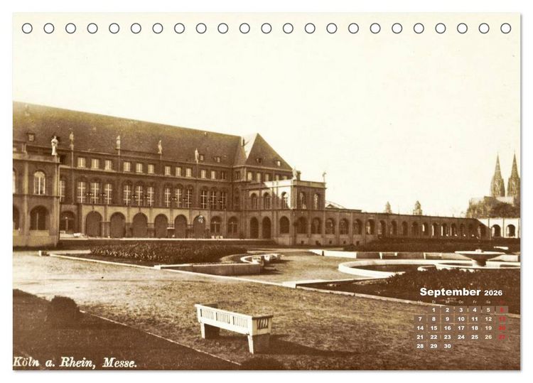 Produktbild: Historisches K&ouml;ln &ndash; Die Stadt auf historischen Karten (Tischkalender 2026 DIN A5 quer), CALVENDO Monatskalender