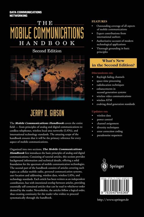Produktbild: The Mobile Communications Handbook