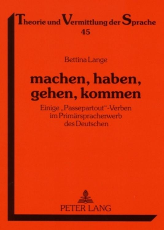 Produktbild: Machen, haben, gehen, kommen