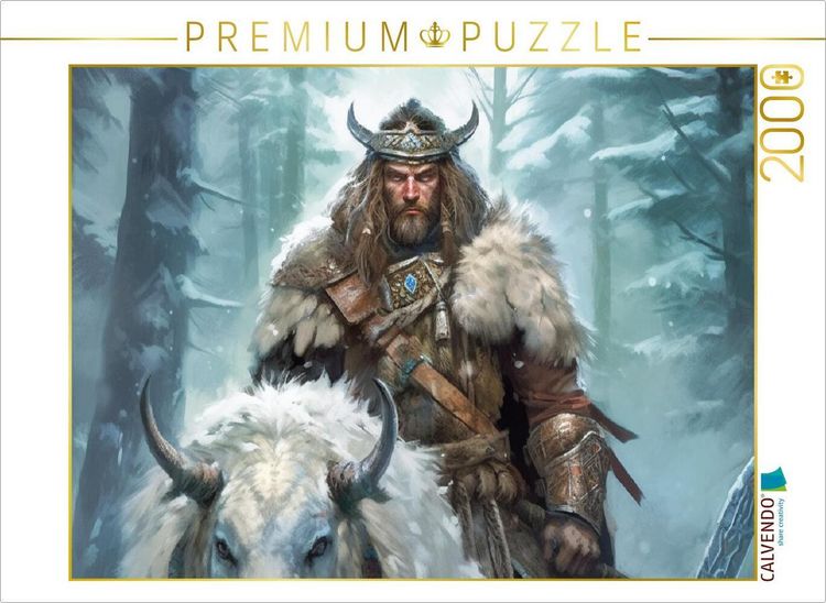 Produktbild: CALVENDO Puzzle Krieger im Wald | 2000 Teile Lege-Gr&ouml;&szlig;e 90x67cm Foto-Puzzle f&uuml;r gl&uuml;ckliche Stunden