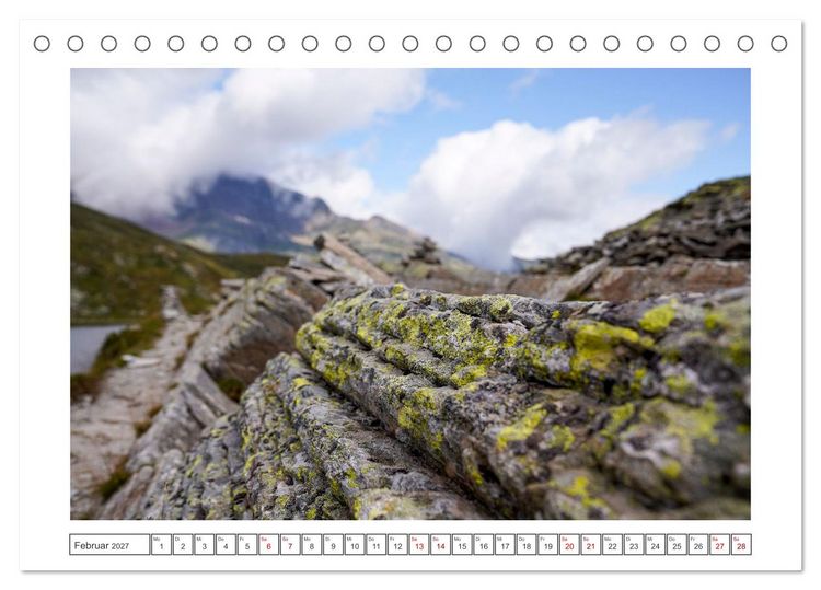 Produktbild: Schweizer Bergmomente (Tischkalender 2027 DIN A5 quer), CALVENDO Monatskalender