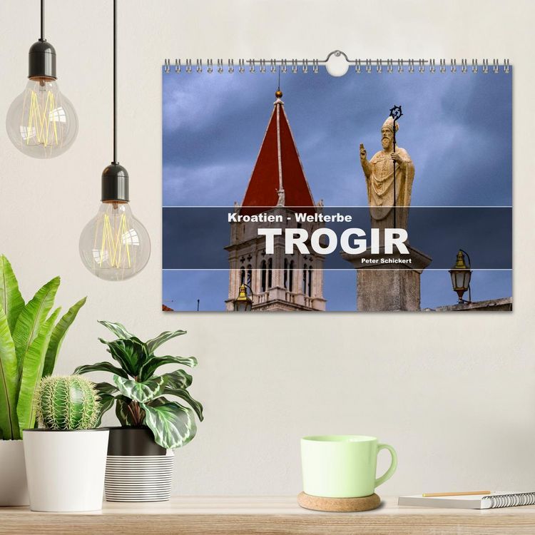 Produktbild: Kroatien - Welterbe Trogir (Wandkalender 2026 DIN A4 quer), CALVENDO Monatskalender