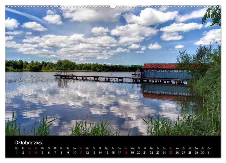 Produktbild: Zeit f&uuml;r... die Seenplatte Holsteinische Schweiz (Wandkalender 2026 DIN A2 quer), CALVENDO Monatskalender