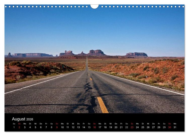 Produktbild: Aus dem wilden Westen (Wandkalender 2026 DIN A3 quer), CALVENDO Monatskalender