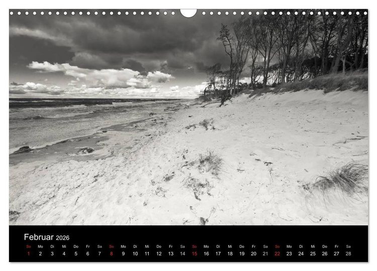 Produktbild: Strandspaziergang an der Ostsee (Wandkalender 2026 DIN A3 quer), CALVENDO Monatskalender