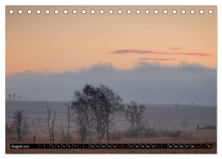 Produktbild: Das Hohe Venn (Tischkalender 2026 DIN A5 quer), CALVENDO Monatskalender