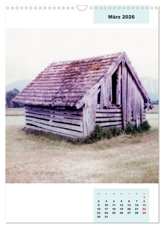Produktbild: Blaues Land (Wandkalender 2026 DIN A3 hoch), CALVENDO Monatskalender