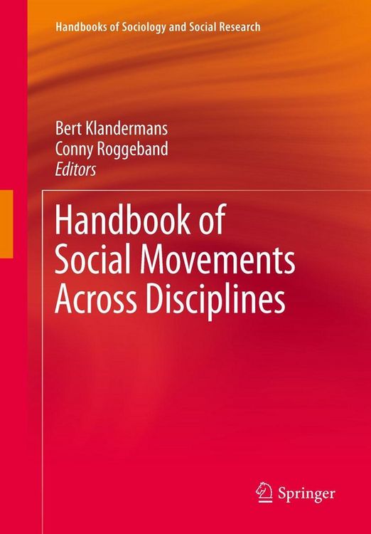 Produktbild: Handbook of Social Movements Across Disciplines