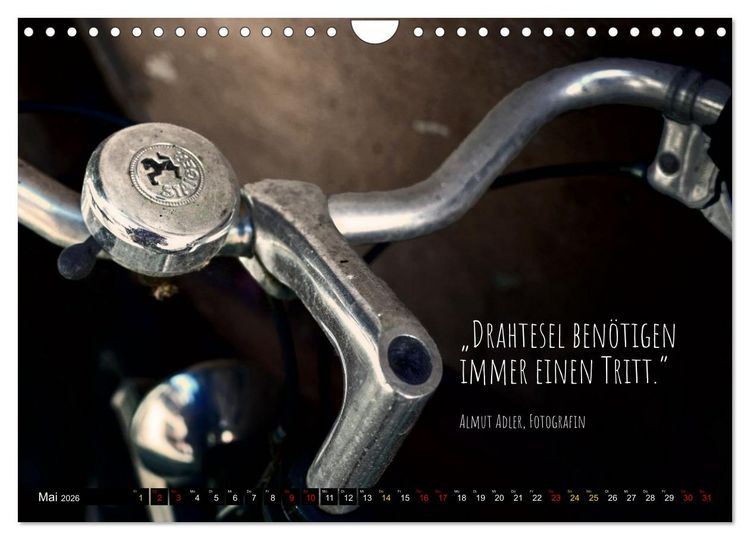 Produktbild: Velo Kunst (Wandkalender 2026 DIN A4 quer), CALVENDO Monatskalender