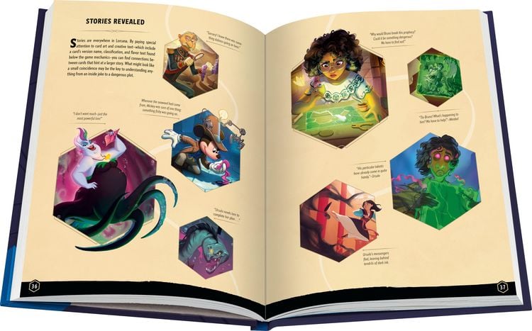 Produktbild: Disney Lorcana Trading Card Game - Official Collector's Guide: Sets 1-4 EN