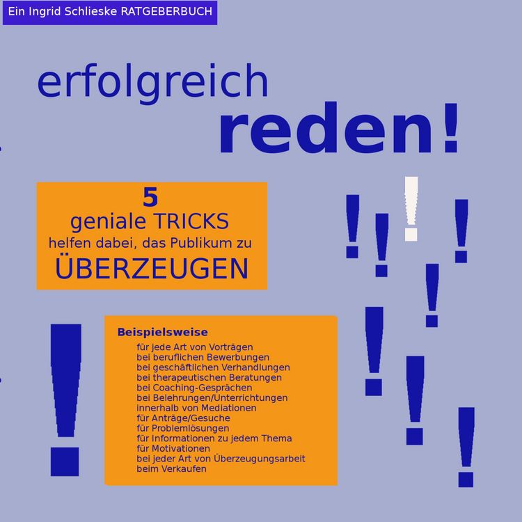 Produktbild: erfolgreich reden!