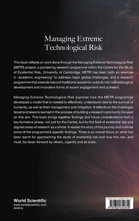 Produktbild: Managing Extreme Technological Risk