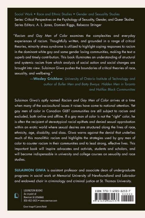 Produktbild: Racism and Gay Men of Color