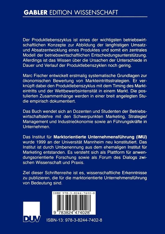 Produktbild: Produktlebenszyklus und Wettbewerbsdynamik