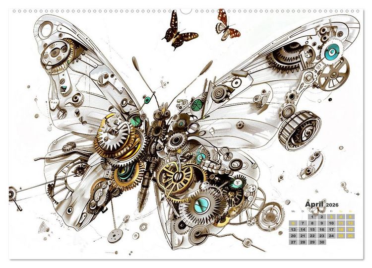 Produktbild: Der Uhrmacher des Unwahrscheinlichen (Wandkalender 2026 DIN A2 quer), CALVENDO Monatskalender