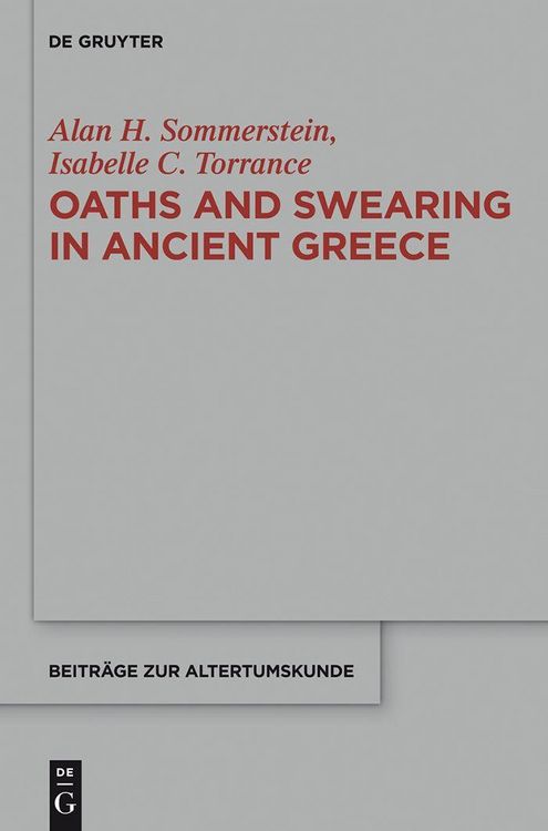 Produktbild: Oaths and Swearing in Ancient Greece