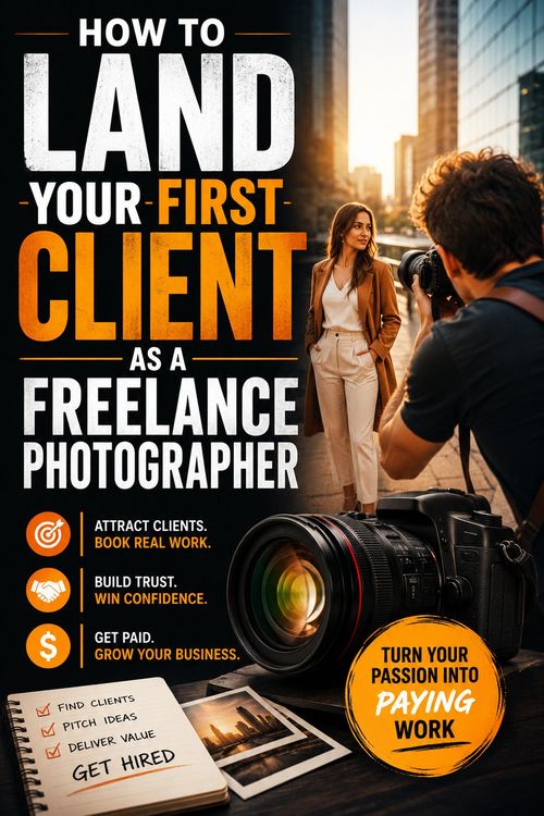 Produktbild: How to Land Your First Client as a Freelance Photographer