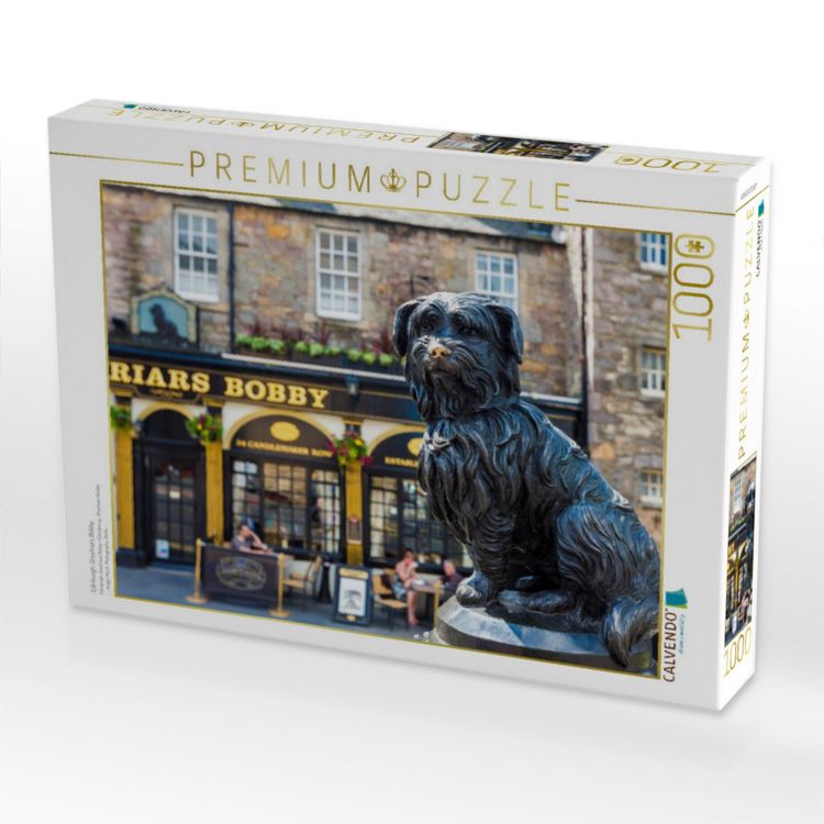 Produktbild: CALVENDO Puzzle Edinburgh: Greyfriars Bobby | 1000 Teile Lege-Gr&ouml;&szlig;e 64x48cm Foto-Puzzle f&uuml;r gl&uuml;ckliche Stunden