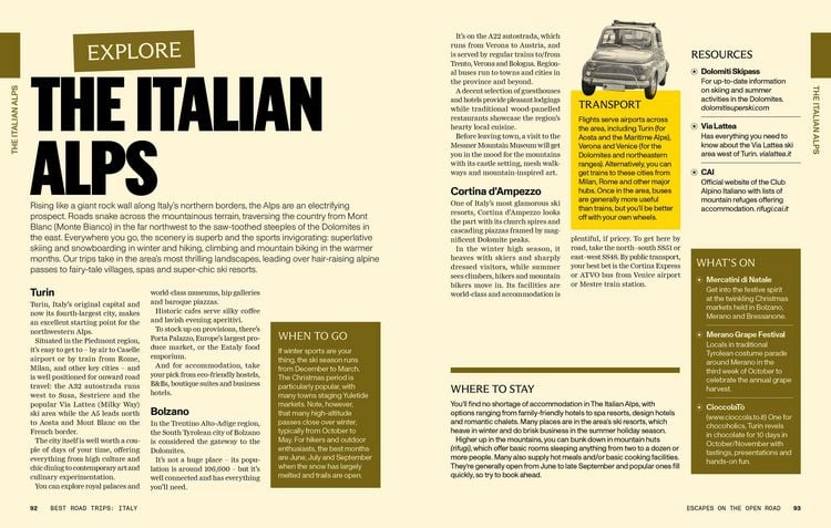 Produktbild: Lonely Planet Best Road Trips Italy