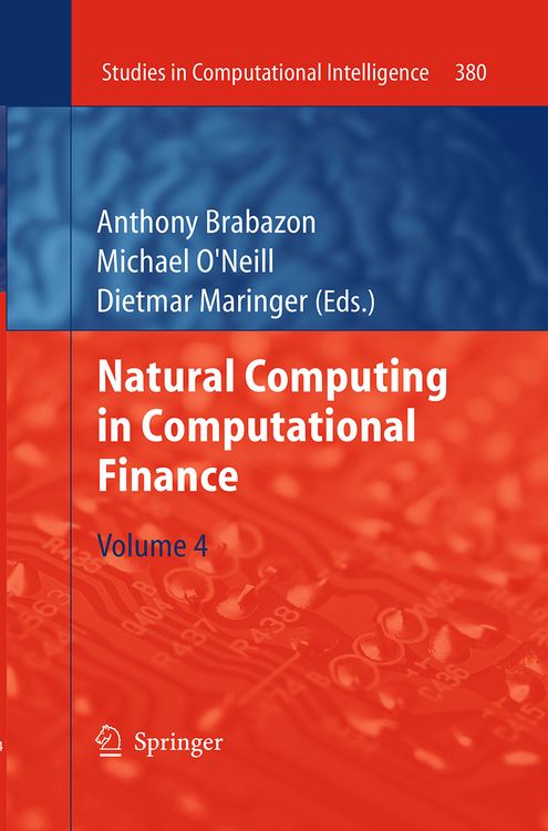 Produktbild: Natural Computing in Computational Finance