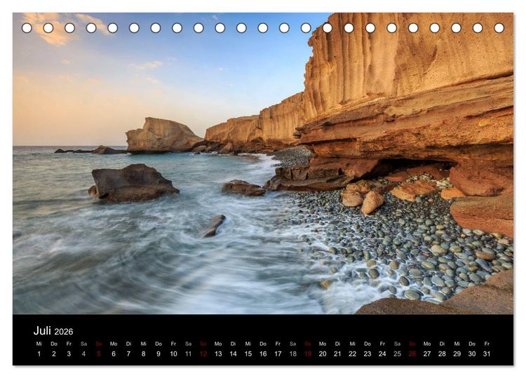Produktbild: Teneriffa - Die Vulkaninsel im sch&ouml;nsten Licht (Tischkalender 2026 DIN A5 quer), CALVENDO Monatskalender