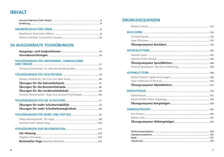 Produktbild: Yoga f&uuml;r Kletterer und Bergsportler
