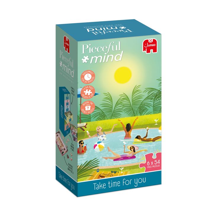 Produktbild: Pieceful mind - Take time for you - Puzzle 54 Teile