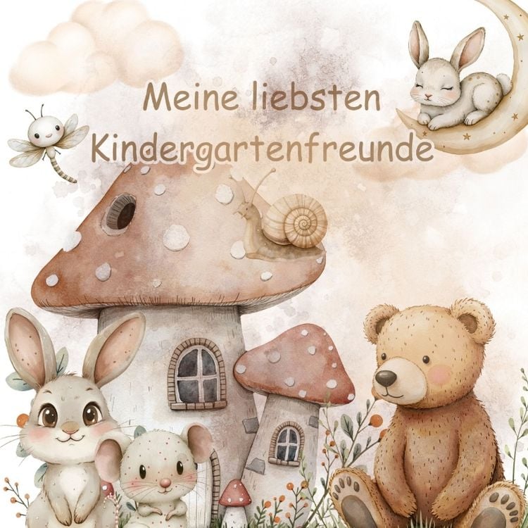 Produktbild: Meine liebsten Kindergartenfreunde - Auf Wald und Wiese