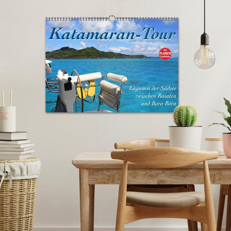 Produktbild: Katamaran-Tour (Wandkalender 2026 DIN A3 quer), CALVENDO Monatskalender