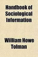 Produktbild: Handbook of Sociological Information