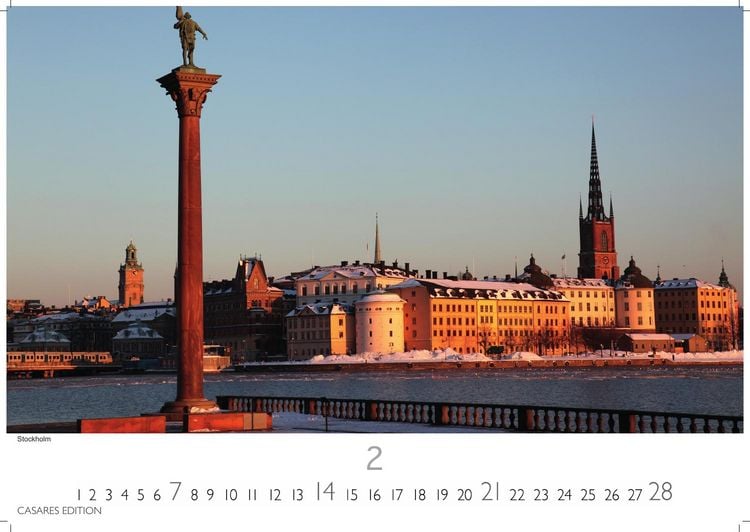Produktbild: Schweden Kalender 2027 &ndash; Wandkalender | Fotokalender Nordeuropa 24x35cm - Naturerlebnisse & Landschaften des Nordens &ndash; Hochwertiger . mit beeindruckenden Fotos