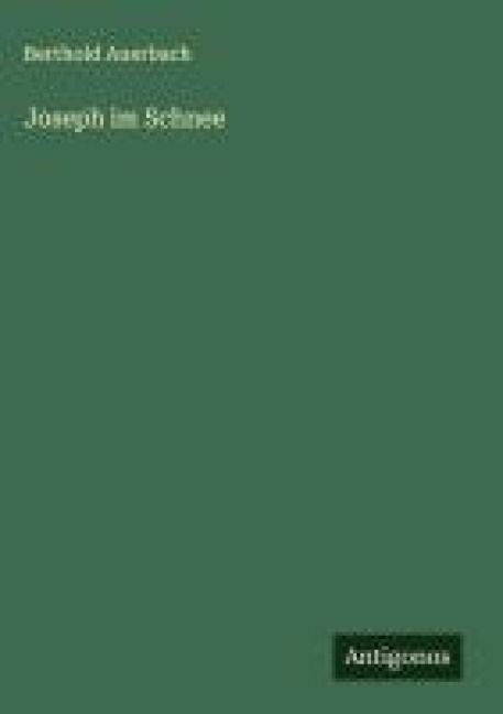 Produktbild: Joseph im Schnee