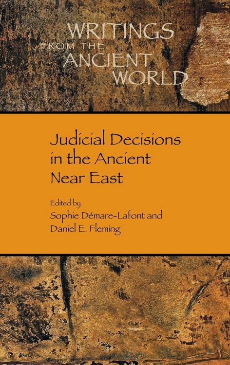 Produktbild: Judicial Decisions in the Ancient Near East