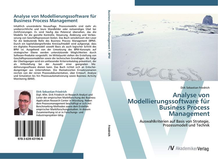 Produktbild: Analyse von Modellierungssoftware f&uuml;r Business Process Management