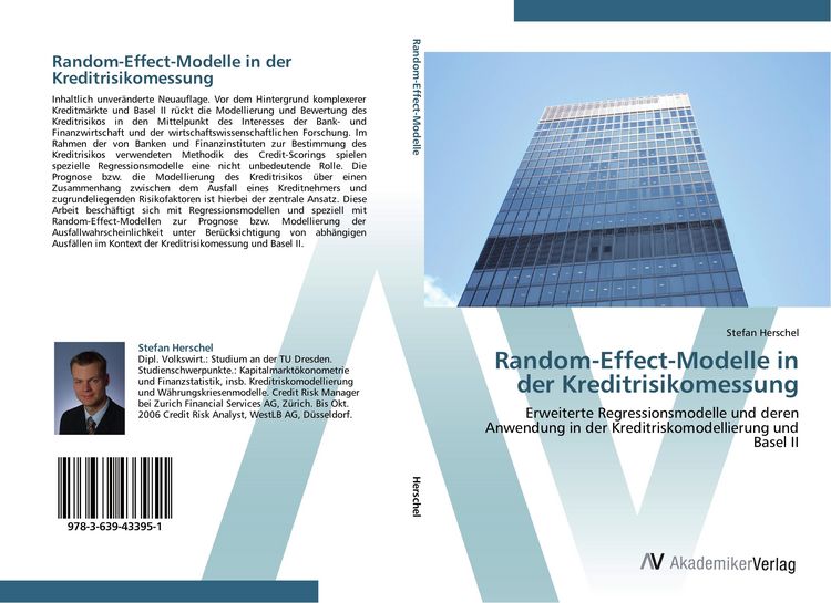 Produktbild: Random-Effect-Modelle in der Kreditrisikomessung