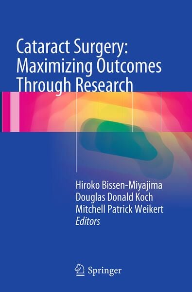 Produktbild: Cataract Surgery: Maximizing Outcomes Through Research