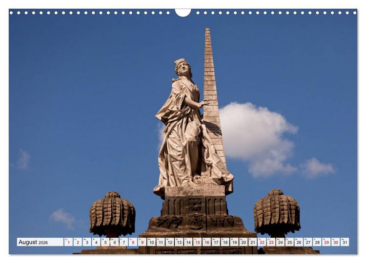 Produktbild: Franken - Bamberg, Bayreuth, Coburg, N&uuml;rnberg, Rothenburg, W&uuml;rzburg (Wandkalender 2026 DIN A3 quer), CALVENDO Monatskalender