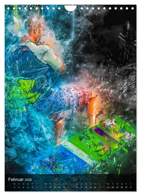 Produktbild: Kitesurfen - einfach cool (Wandkalender 2026 DIN A4 hoch), CALVENDO Monatskalender