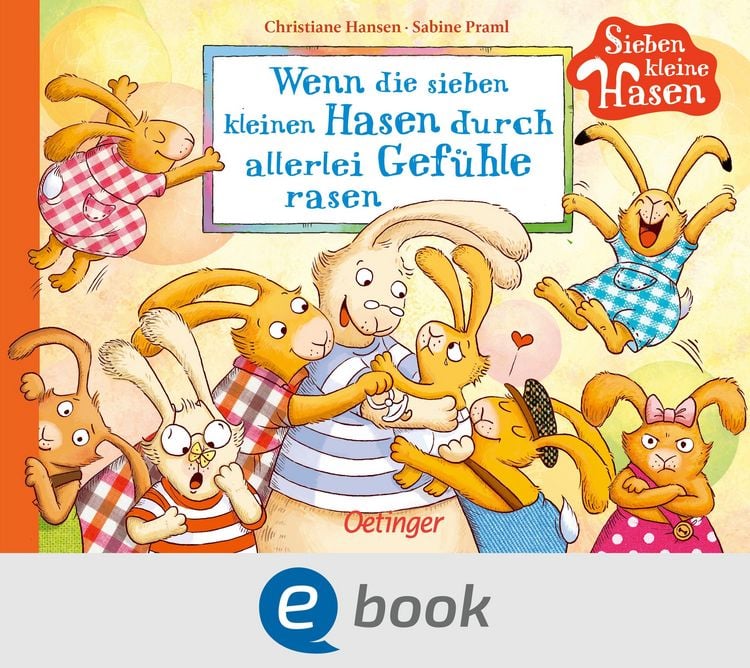 Produktbild: Wenn die sieben kleinen Hasen durch allerlei Gef&uuml;hle rasen
