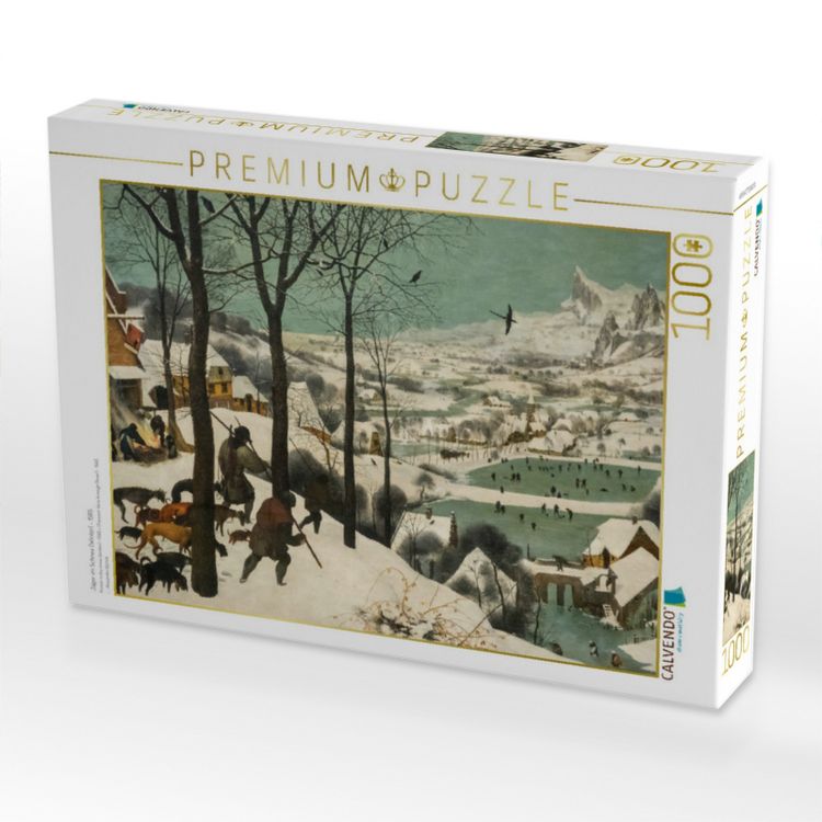 Produktbild: CALVENDO Puzzle J&auml;ger im Schnee (Winter) - 1565 | 1000 Teile Lege-Gr&ouml;&szlig;e 64x48cm Foto-Puzzle f&uuml;r gl&uuml;ckliche Stunden