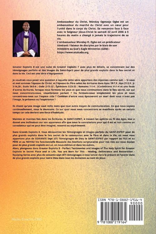 Produktbild: Greater Exploits - 8 - T&eacute;moignages parfaits et images du SAINT-ESPRIT pour de plus grands exploits