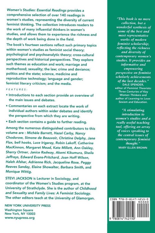 Produktbild: Women's Studies
