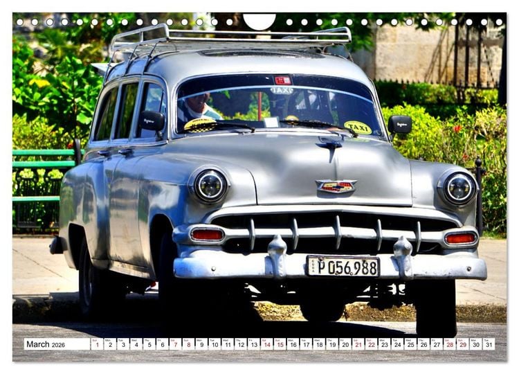 Produktbild: Chevy '54 - The car with the 5-tooth grille (Wall Calendar 2026 DIN A4 landscape), CALVENDO 12 Month Wall Calendar