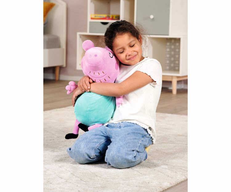 Produktbild: Peppa Pig Pl&uuml;sch Papa Wutz, 37cm