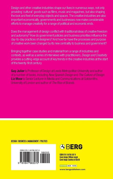 Produktbild: Design and Creativity