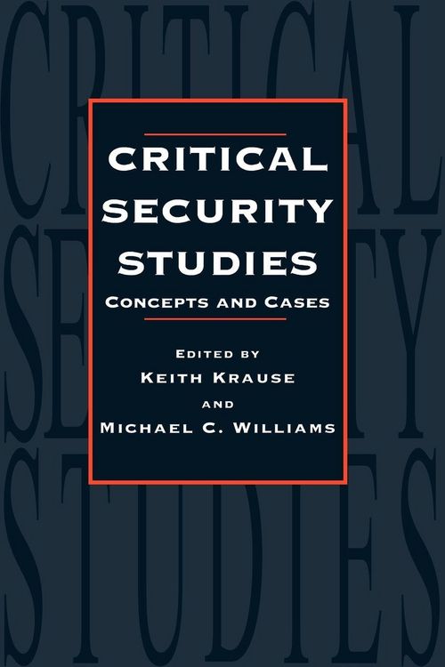 Produktbild: Critical Security Studies