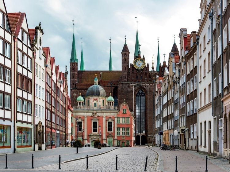 Produktbild: CALVENDO Puzzle Die Marienkirche von Danzig | 1000 Teile Lege-Gr&ouml;&szlig;e 64 &times; 48 cm Foto-Puzzle f&uuml;r gl&uuml;ckliche Stunden