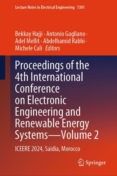 Produktbild: Proceedings of the 4th International Conference on Electronic Engineering and Renewable Energy Systems - Volume 2